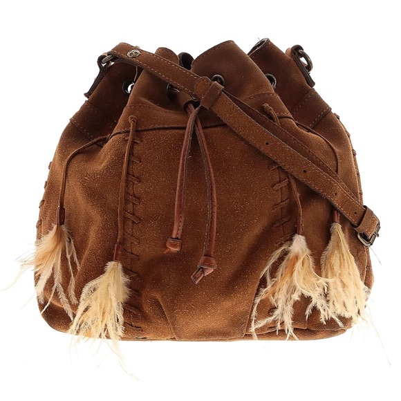 Patricia Nash Handbags - Patricia Nash Boho Feather Tassel Purse